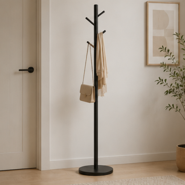 Simple Modern Entryway Coat Rack